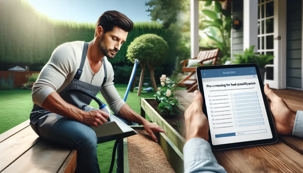 qualify landscaping leads